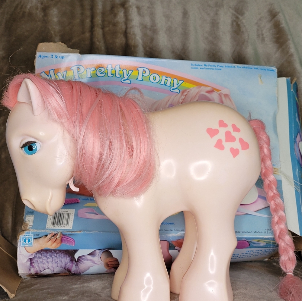 Rare 1981 G1 MLP My Pretty Pony Peaches